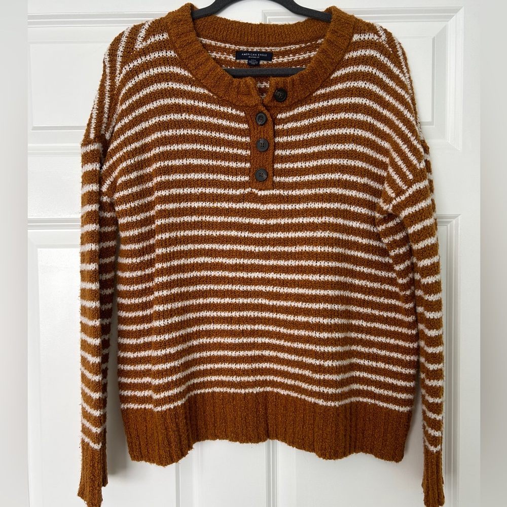 American Eagle Striped Sweater